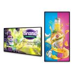 55inch Wall Mounted Lcd Advertising Display Monitor Indoor 250cd/M2