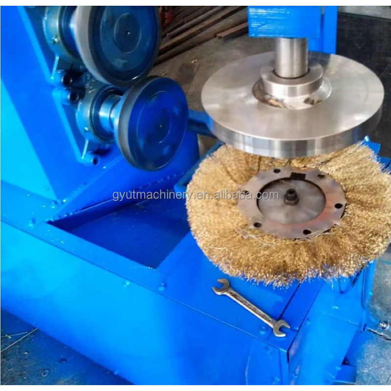 24v DC Motor CNC Twisted Wire Brush Making Machine for Threaded Wire Wheel Brushes