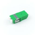 Standard Flange 2-Port Earless LC APC Fiber Optic Adapter for Optical Fiber