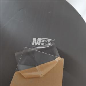 China 3mm 48''X96'' Clear Cast Transparent Acrylic Sheet CE wholesale