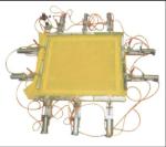 Pneumatic Mesh Automatic Screen Printing Press , Silk Screen Printing Equipment