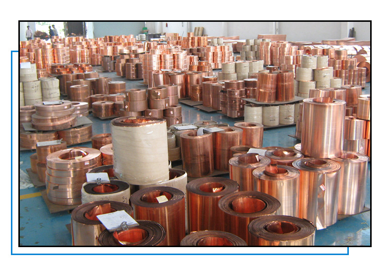 Half Hard Pure Copper C10100 C10300 C11000 C12200 Copper Foil/Strip Tape in Coil with 99.9% Purity and ISO9001 Certified