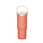 Portable Mug 30oz Car Mug 304 Stainless Steel Thermos Mug Straw Portable 20oz