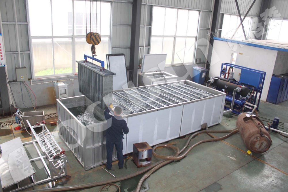 10T Brine System Block Ice Machine The Latest Industrial Product for Retail Cooling