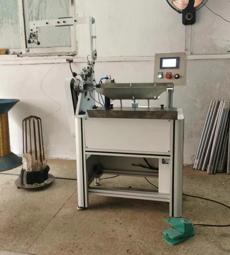 1200 Loops/Min WCM-450 Metal Single Spiral Coil Forming Machine Max Forming Size 2'' Single Loop Spiral Making Machine