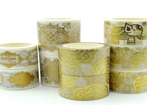 China Luxurious Golden Foil Washi Tape For DIY Crafts wholesale