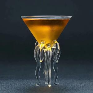 China Restaurant 16cm 100ml Contemporary Drinking Crystal Tumbler Glasses wholesale