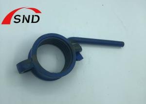China Blue Color Metal castings Prop Nut with Handle Painted wholesale