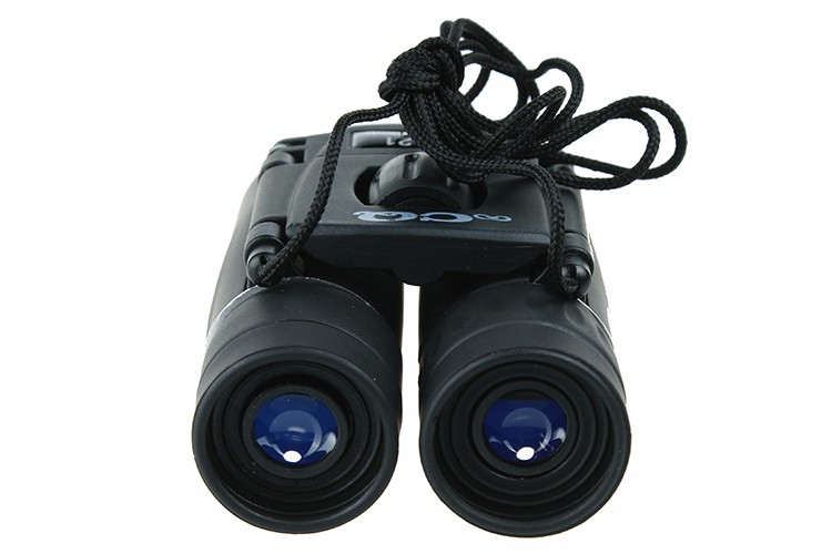 Compact Folding QC 8X21 Student Binoculars with Close Focus 6.4m and Eye Relief 10mm