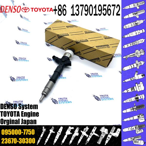 Fuel Injector 095000-8740 095000-7761 095000-7750 For 23670-0L010 23670-30300,