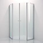 Shower Frameless Tempered Glass Door Apartment Glass Shower Enclosures