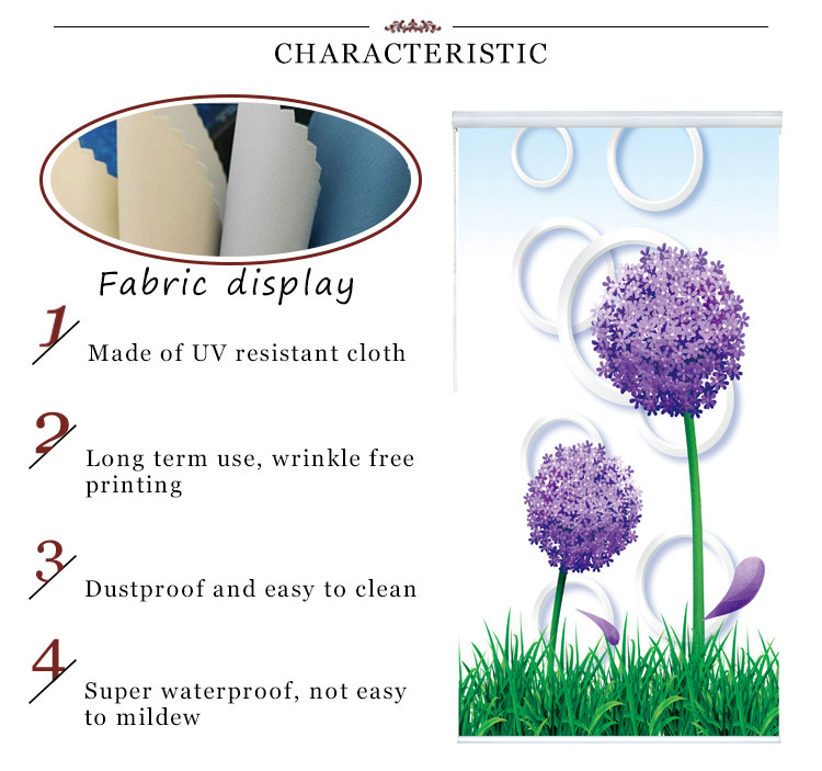 Window blinds,Digital printing roller shades,high quality printed blinds with latest design,zebra roller blinds fabric