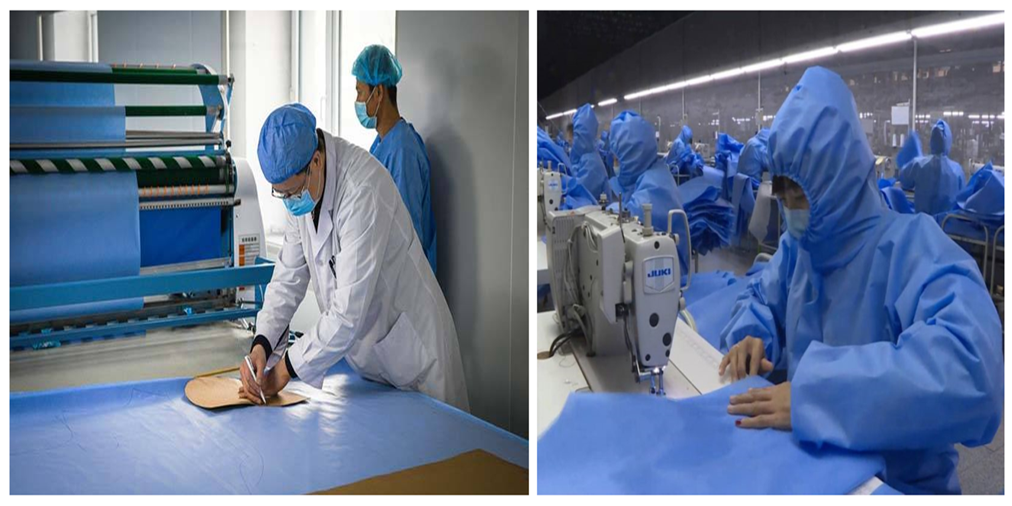 OEM Disposable Isolation Gown With Back Tie
