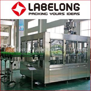 China 3 In 1 Soft Carbonated Drink Bottling Machine 1000bph 2.5kw wholesale