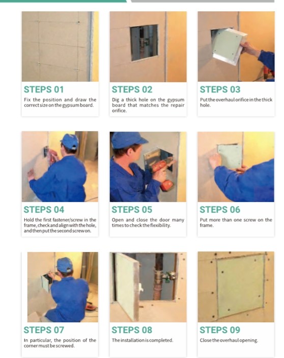 30x30 Trapdoor Plumbing Access Panel For Inspection