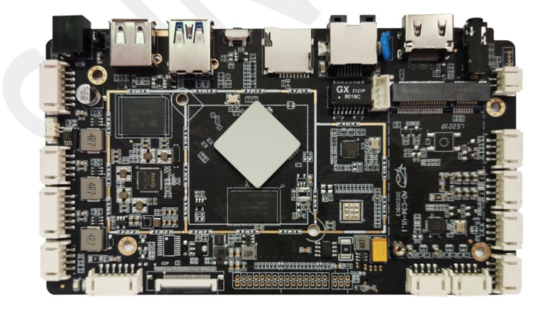2GB RAM 32GB EMMC Embedded ARM Board Android 11 OS PCBA Motherboard RK3566 LCD Controller Android Board