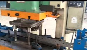 China Metal Steel Solar Photovoltaic Channel Solar Panel Bracket Roll Forming Machine 7.5KW wholesale