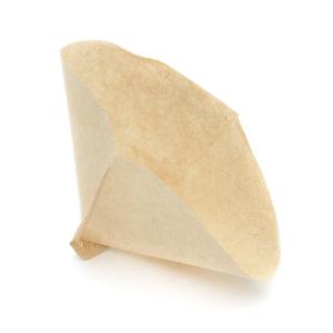China Natural Wood Pulp Cone Shape Coffee Filter Papers V60 1 - 4 Cup Food Grade wholesale
