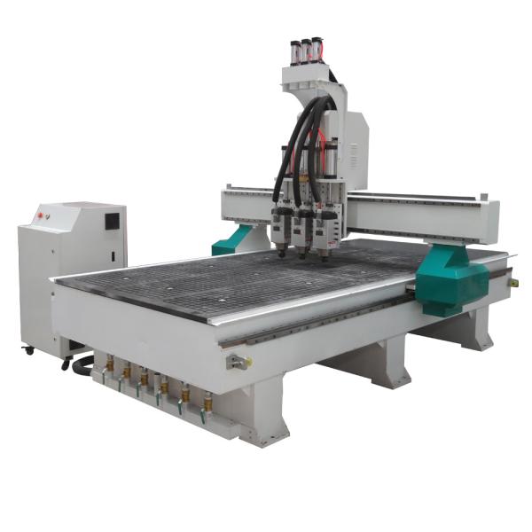 3 Spindles Auto Tool Changer ATC Furniture Wood Relief CNC Machine