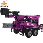 Trailer Mounted Water Well Drill Rig Hydraulic Bore Hole Deep Well Drilling