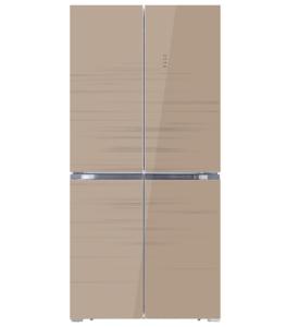 China Four Doors Side By Side Refrigerator Freezer 542L Capacity For Chiller Food wholesale