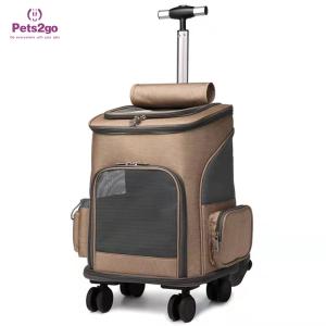 China L Nylon Backpack 2.4KG Pet Carrier Bag for Travel wholesale
