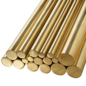 China CuZn33 CuZn36 Round Brass Rod Bright 20mm wholesale