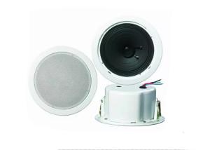 China 6W 5&quot; Spring Clip Metal Indoor Ceiling Speakers 170mm Cutout Size 96dB Max SPL wholesale