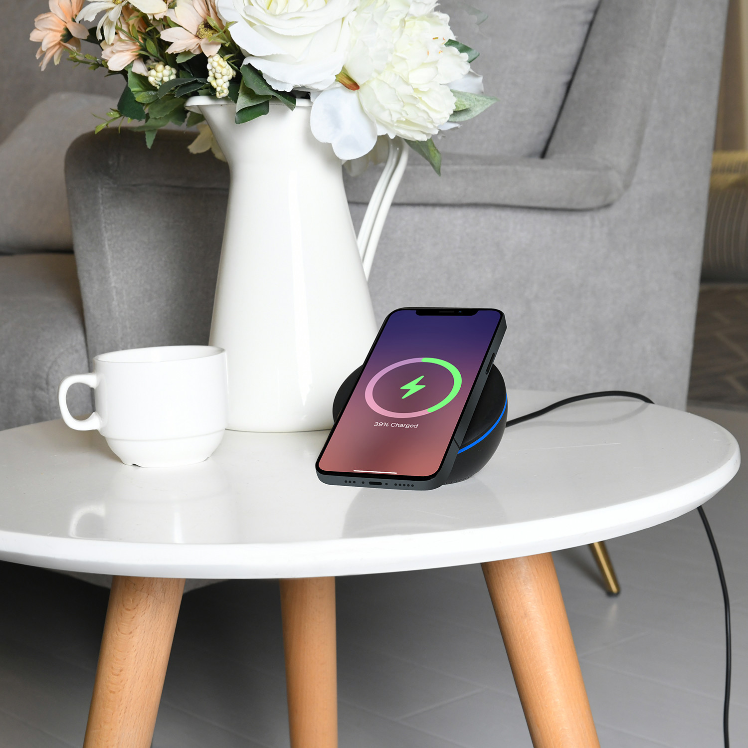 2A Magnetic Wireless Charger 7.5W QI Magsafe Charger Stand For IPhone 13