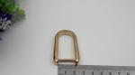Guangzhou decoration accessories zinc alloy hardware bag d ring buckle 20MM