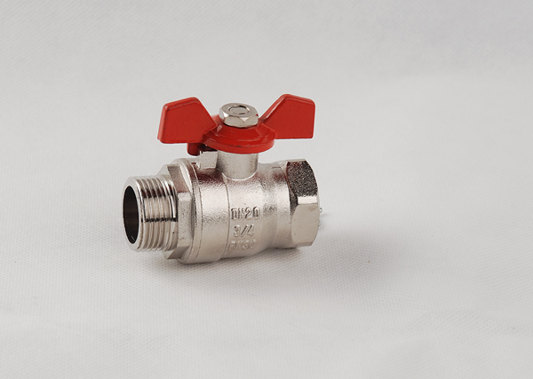 Customization OBM PVC Handle Brass Full Port Ball Valve All Size Available