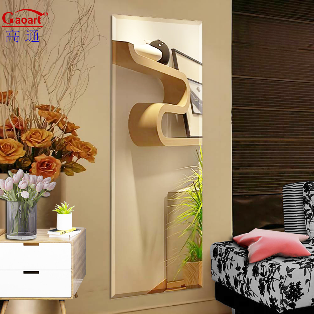 Wall Mirror for Every Day Unbreakable Decorative Magic Glass Bath Bedroom Decoration