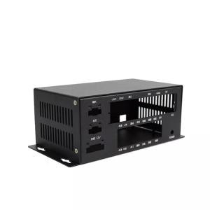 China Cataphoresis Aluminum Sheet Metal Shell Electronic Box OEM wholesale