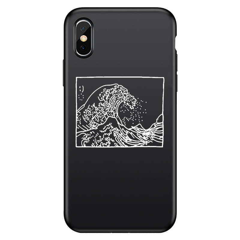 Fashion Designer Cell Phone Cases Cute Painting Finger Print Free Shockproof