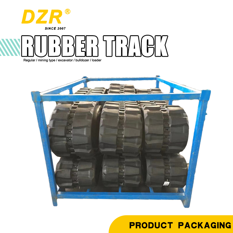 400X72.5X72W 320X100X45 Rubber Track for 3-5T Mini Excavators from Manufacturing Plant