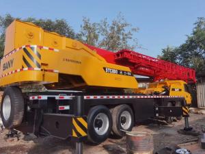 China SAC 1300S SANY 130t cranes 80ton mobile truck crane 120/150 ton terrain building crane manufacturer grue telescopique wholesale