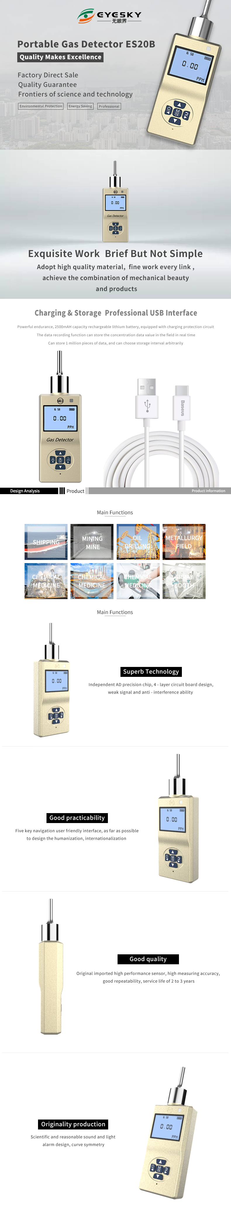 portale gas dedector , gas leak detector