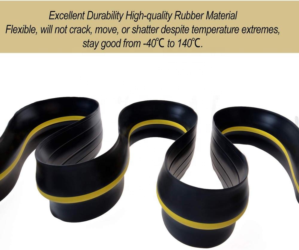 Garage Door Threshold Ramp Rubber Bottom Seal Strip Environmentally Friendly Solution