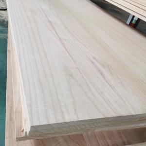 China Hotel Color Paulownia Wood Board Eco-friendly Industrial Natural Wood Solid Paulownia Wood wholesale