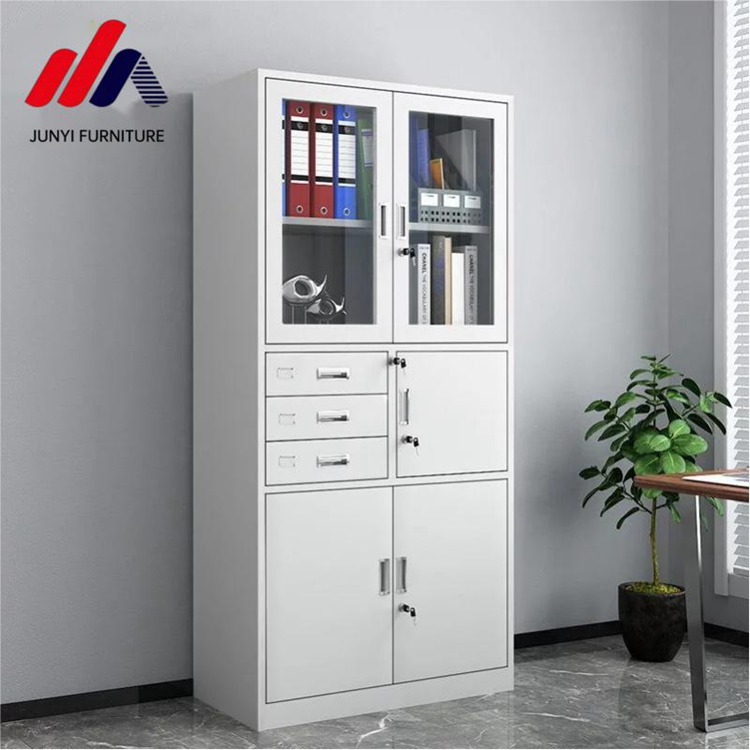 Office Storage File Cabinet with Knock Down Structure and Stainless Steel Material