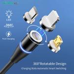 Antiwear Magnetic Charging Cords