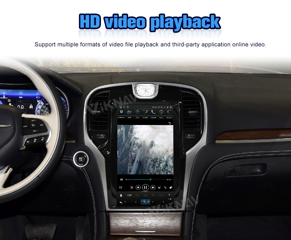 13.3inch Automotive Multimedia Players For Chrysler 300C 2012 2013 2014 -2019