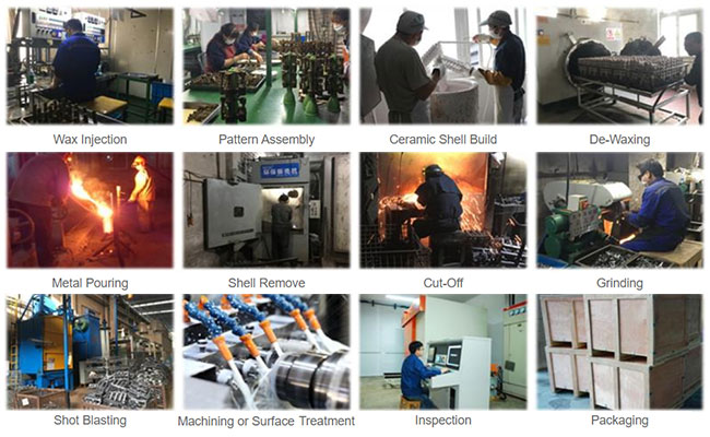 precision investment casting