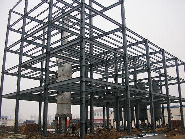 High Strength Steel Structure Workshop Low Carbon Steel For Industrial Buildings