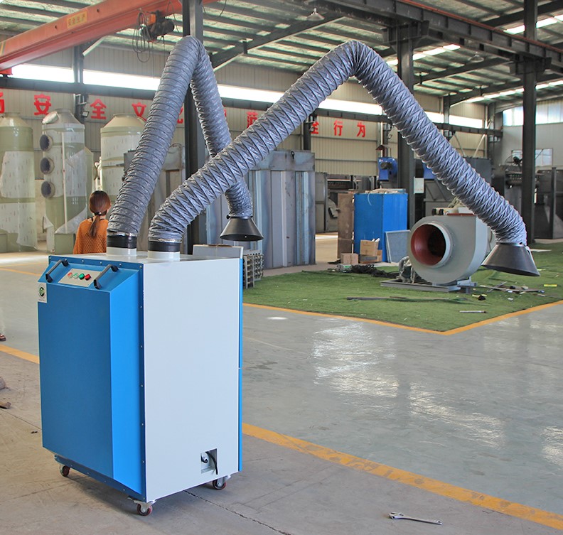 Highly Portable Welding Fume Extractor 1 Piece with Exhaust Arm and Filter Cartridge