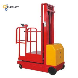 China Electric Order Picker Walkie Picker With Pneumatic Tires wholesale