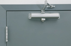 Glass Fire Rated Surface Mounted Door Closer White Size 2 3 4 5 6