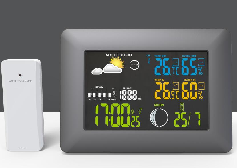 Household Weather Station Thermometers Digital Home Weather Station With Barometer