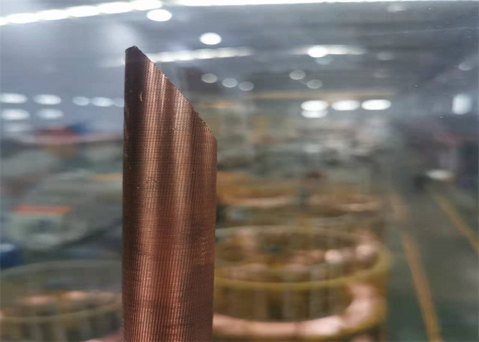 Thread Brass Pure Copper Ac Condenser Tube For Freezer