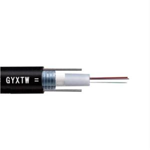 China Steel Tube 2 Core Drop Cable , Drop Core Fiber Optic Light Weight wholesale
